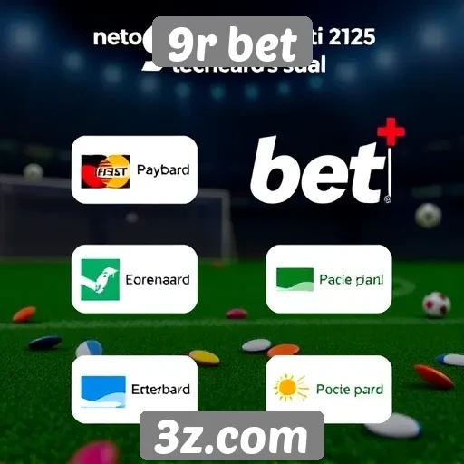 Métodos de pagamento no site 9r bet