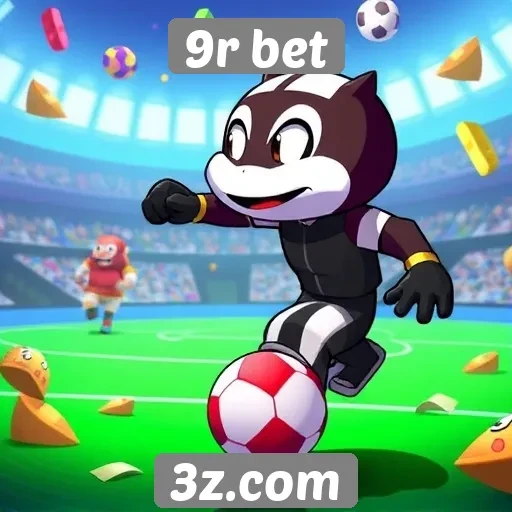 Variedade de jogos disponíveis na 9r bet